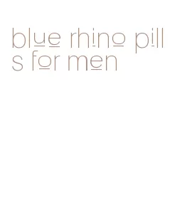 blue rhino pills for men