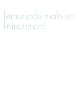 lemonade male enhancement