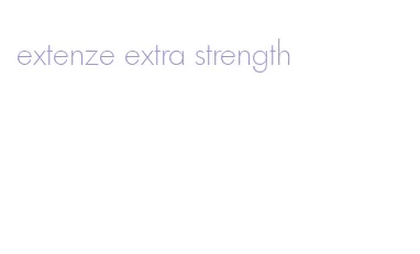 extenze extra strength