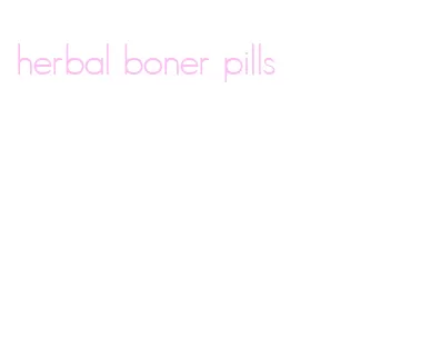 herbal boner pills