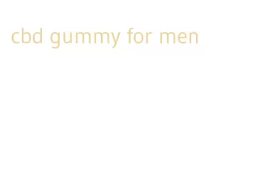 cbd gummy for men