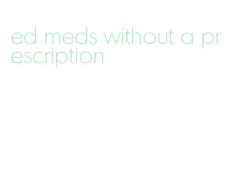 ed meds without a prescription