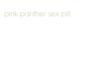 pink panther sex pill